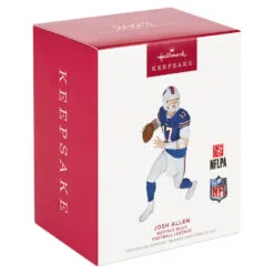 Hallmark NFL Buffalo Bills Josh Allen Football Legends Ornament -Hallmark shop Buffalo Bills Josh Allen Keepsake Ornament 2299QXR8247 04