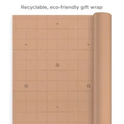 Hallmark Bulk Kraft Paper And White 2-Pack Wrapping Paper, 160 Sq. Ft. Total 9 Hallmark Bulk Kraft Paper And White 2-Pack Wrapping Paper, 160 Sq. Ft. Total -Hallmark shop Bulk Brown and White Kraft Paper Wrapping Paper 5EWR2654 04