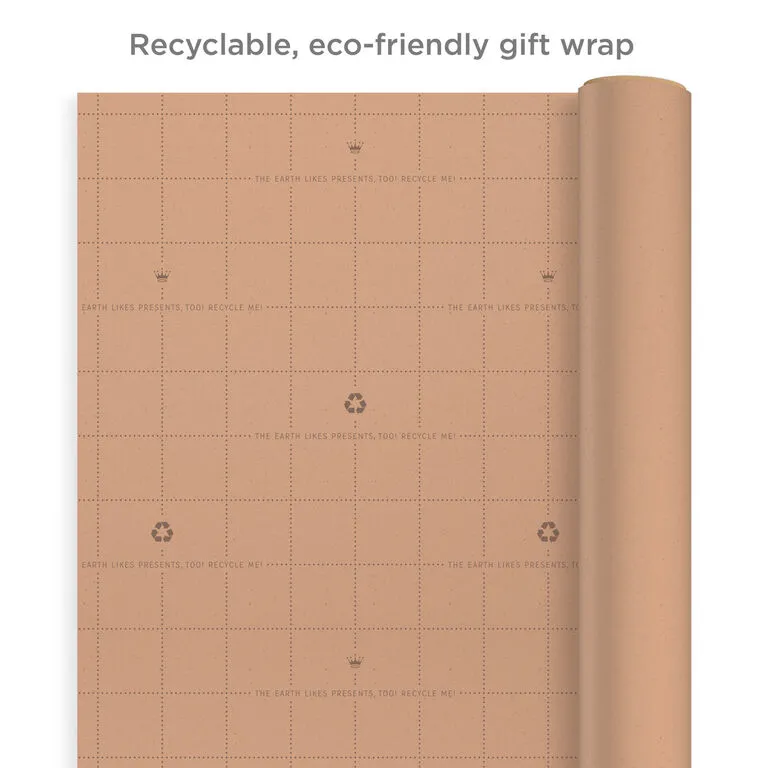 Hallmark Bulk Kraft Paper And White 2-Pack Wrapping Paper, 160 Sq. Ft. Total 5 Hallmark Bulk Kraft Paper And White 2-Pack Wrapping Paper, 160 Sq. Ft. Total - Image 3