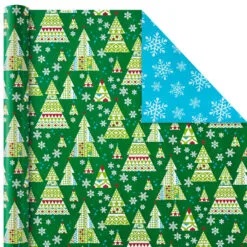 Hallmark Christmas Cheer 4-Pack Reversible Wrapping Paper Assortment, 150 Sq. Ft. 13 Hallmark Christmas Cheer 4-Pack Reversible Wrapping Paper Assortment, 150 Sq. Ft. -Hallmark shop Christmas Cheer Assortment Reversible Wrapping Paper 5JXW1736 05