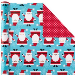 Hallmark Christmas Cheer 4-Pack Reversible Wrapping Paper Assortment, 150 Sq. Ft. 15 Hallmark Christmas Cheer 4-Pack Reversible Wrapping Paper Assortment, 150 Sq. Ft. -Hallmark shop Christmas Cheer Assortment Reversible Wrapping Paper 5JXW1736 07