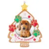 Hallmark My Fur-st Christmas 2023 Photo Frame Ornament -Hallmark shop Christmas Cookie Pet Picture Frame Keepsake Ornament 1599QGO2607 01