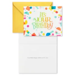 Hallmark Colorful Assorted Birthday Cards With Pouch And Pen, Pack Of 10 -Hallmark shop Colorful Assorted Birthday Cards With Pouch and Pen 1SOM3848 03