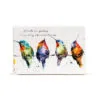 Demdaco Hummers On A Wire Ceramic Quote Block, 6x4 2 Demdaco Hummers On A Wire Ceramic Quote Block, 6x4 -Hallmark shop Colorful Hummingbirds Illustration on Ceramic Block 1004610091 01