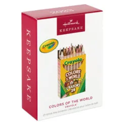 Hallmark Crayola® Colors Of The World Ornament 11 Hallmark Crayola® Colors Of The World Ornament -Hallmark shop Colors of the World Crayons Box Keepsake Ornament 1899QXI7347 04