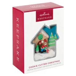 Hallmark Cookie Cutter Christmas Ornament 11 Hallmark Cookie Cutter Christmas Ornament -Hallmark shop Cookie Cutter Mouse Diorama Keepsake Ornament 1799QXR8067 04