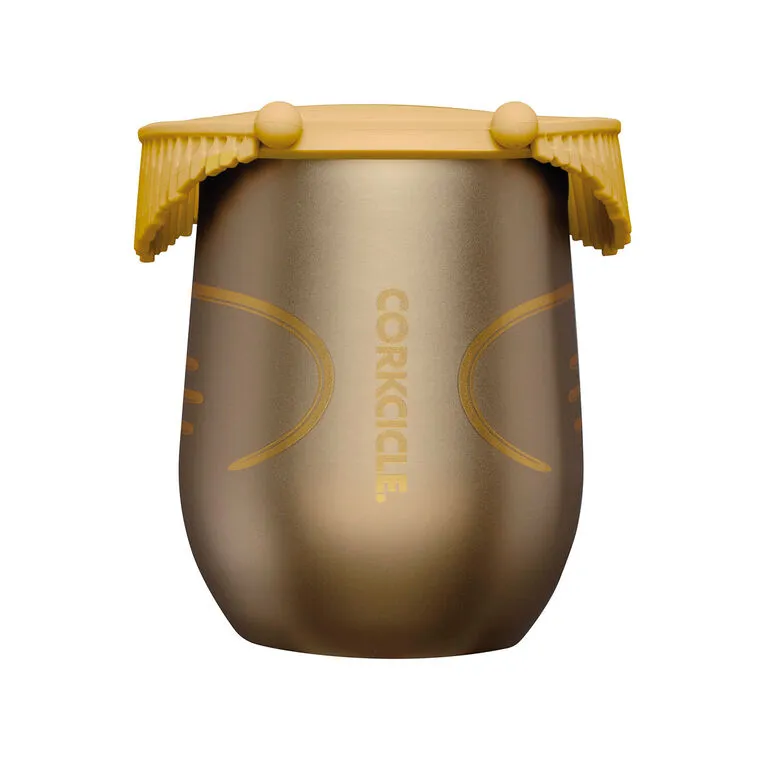 Corkcicle Harry Potter Golden Snitch Stemless Glass, 12 Oz. 3 Corkcicle Harry Potter Golden Snitch Stemless Glass, 12 Oz.