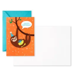 Hallmark Cute Animals Assorted Blank Kids Birthday Cards, Pack Of 48 17 Hallmark Cute Animals Assorted Blank Kids Birthday Cards, Pack Of 48 -Hallmark shop Cute Animals Birthday Cards Assortment Pack 5STZ1032 07