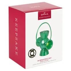 Hallmark DC™ Green Lantern™ In Brightest Day Ornament With Light -Hallmark shop DC Comics Green Lantern Keepsake Ornament 1999QXI6247 04