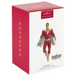 Hallmark DC™ Shazam!™ Fury Of The Gods Shazam!™ Ornament -Hallmark shop DC Comics Shazam Keepsake Ornament 1999QXI6117 04