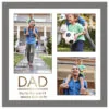 Malden Dad Modern Collage Picture Frame -Hallmark shop Dad Gray Modern Collage Picture Frame 8049530 01