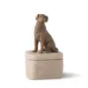 Willow Tree Dark Brown Dog Figurine Keepsake Box 2 Willow Tree Dark Brown Dog Figurine Keepsake Box -Hallmark shop Dark Brown Dog Figurine Keepsake Box 28177 01