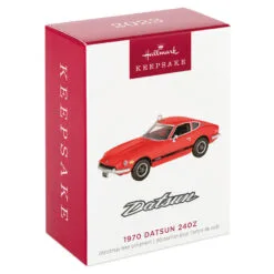 Hallmark 1970 Datsun 240Z 2023 Metal Ornament 11 Hallmark 1970 Datsun 240Z 2023 Metal Ornament -Hallmark shop Datsun Car Keepsake Ornament 2199QXI6987 04
