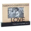 Hallmark I Have You In My Heart Picture Frame, 4x6 2 Hallmark I Have You In My Heart Picture Frame, 4x6 -Hallmark shop DaySpring Love Wood and Metal Picture Frame 1REL2012 01