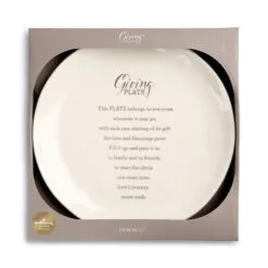 Demdaco Ceramic Giving Plate, 9.5" -Hallmark shop Demdaco Ceramic Giving Plate 1004100086 03