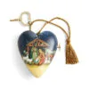 Demdaco O Holy Night Musical Art Heart With Stand -Hallmark shop Demdaco O Holy Night Musical Art Heart Ornament 2020230604 01