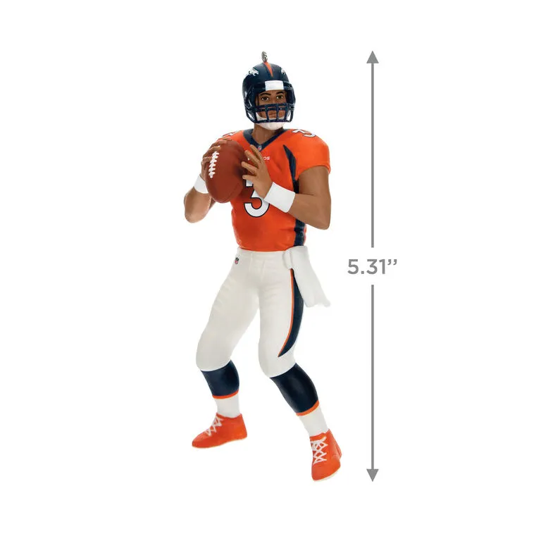 Hallmark NFL Denver Broncos Russell Wilson Ornament 5 Hallmark NFL Denver Broncos Russell Wilson Ornament - Image 3