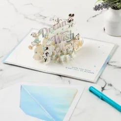 Hallmark Disney 100 Years Of Wonder Day Full Of Wonder 3D Pop-Up Card -Hallmark shop Disney 100 Years Mickey Friends 3D PopUp Card 1499LAD9202 08