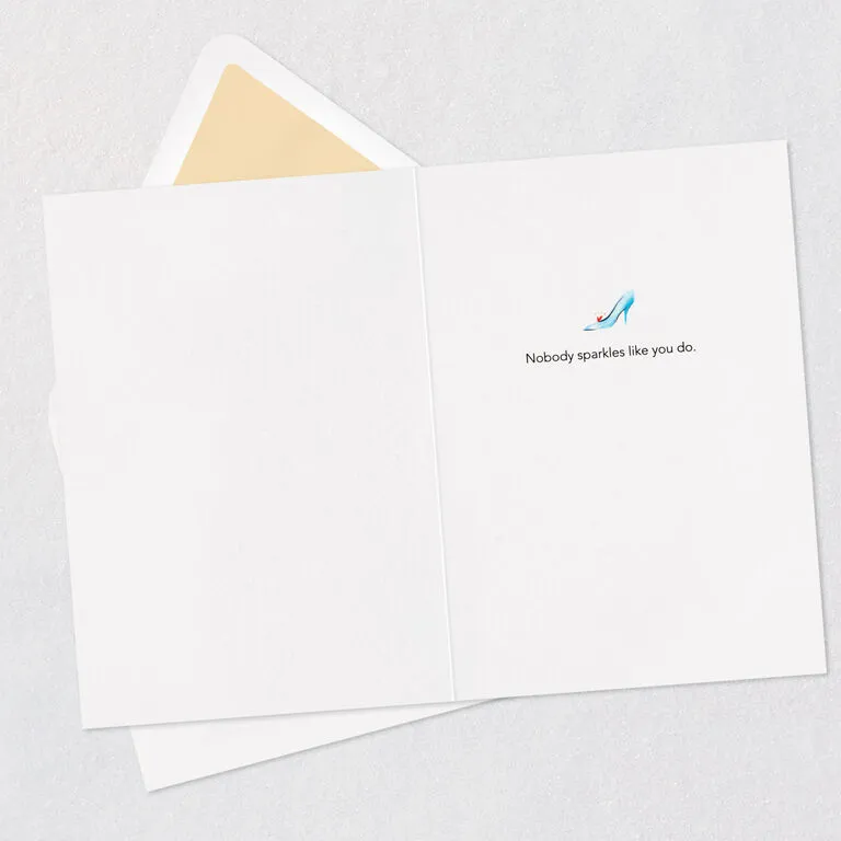 Hallmark Disney Princess Cinderella You Sparkle Quilled Paper Handmade Card 5 Hallmark Disney Princess Cinderella You Sparkle Quilled Paper Handmade Card - Image 3