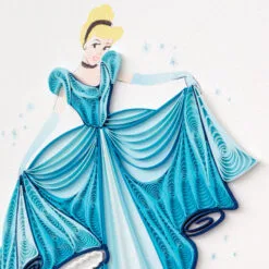 Hallmark Disney Princess Cinderella You Sparkle Quilled Paper Handmade Card 13 Hallmark Disney Princess Cinderella You Sparkle Quilled Paper Handmade Card -Hallmark shop Disney Cinderella Quilled Paper Handmade Card for Her 1299LAD2856 04