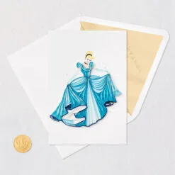 Hallmark Disney Princess Cinderella You Sparkle Quilled Paper Handmade Card 14 Hallmark Disney Princess Cinderella You Sparkle Quilled Paper Handmade Card -Hallmark shop Disney Cinderella Quilled Paper Handmade Card for Her 1299LAD2856 05