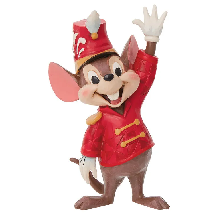 Enesco Jim Shore Disney Timothy Mouse Mini Figurine, 3.75" 3 Enesco Jim Shore Disney Timothy Mouse Mini Figurine, 3.75"