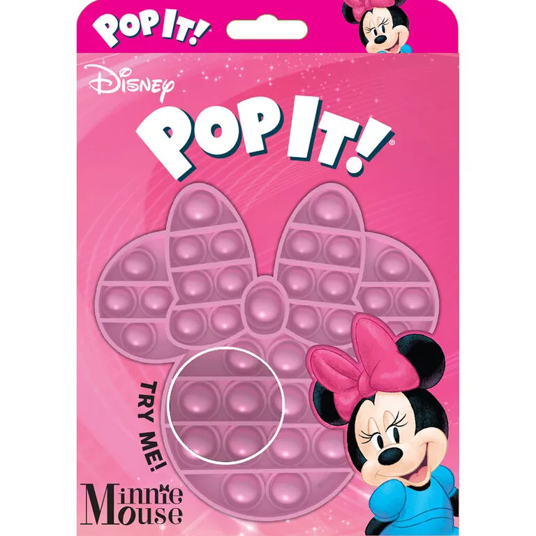 Ceaco Disney Minnie Mouse Pop It! Bubble Snap Fidget Toy 3 Ceaco Disney Minnie Mouse Pop It! Bubble Snap Fidget Toy