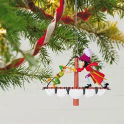 Hallmark Disney Peter Pan 70th Anniversary Swashbuckling Showdown Ornament 9 Hallmark Disney Peter Pan 70th Anniversary Swashbuckling Showdown Ornament -Hallmark shop Disney Peter Pan and Hook Keepsake Ornament 2499QXD6617 02
