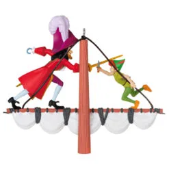 Hallmark Disney Peter Pan 70th Anniversary Swashbuckling Showdown Ornament 13 Hallmark Disney Peter Pan 70th Anniversary Swashbuckling Showdown Ornament -Hallmark shop Disney Peter Pan and Hook Keepsake Ornament 2499QXD6617 06