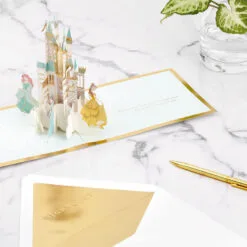 Hallmark Disney Princess Castle So Loved 3D Pop-Up Card -Hallmark shop Disney Princess Castle So Loved 3D PopUp Card 1499LAD2725 06