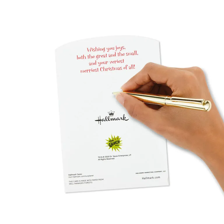 Hallmark Dr. Seuss™ How The Grinch Stole Christmas! 3D Pop-Up Boxed Christmas Cards, Pack Of 8 7 Hallmark Dr. Seuss™ How The Grinch Stole Christmas! 3D Pop-Up Boxed Christmas Cards, Pack Of 8 - Image 5