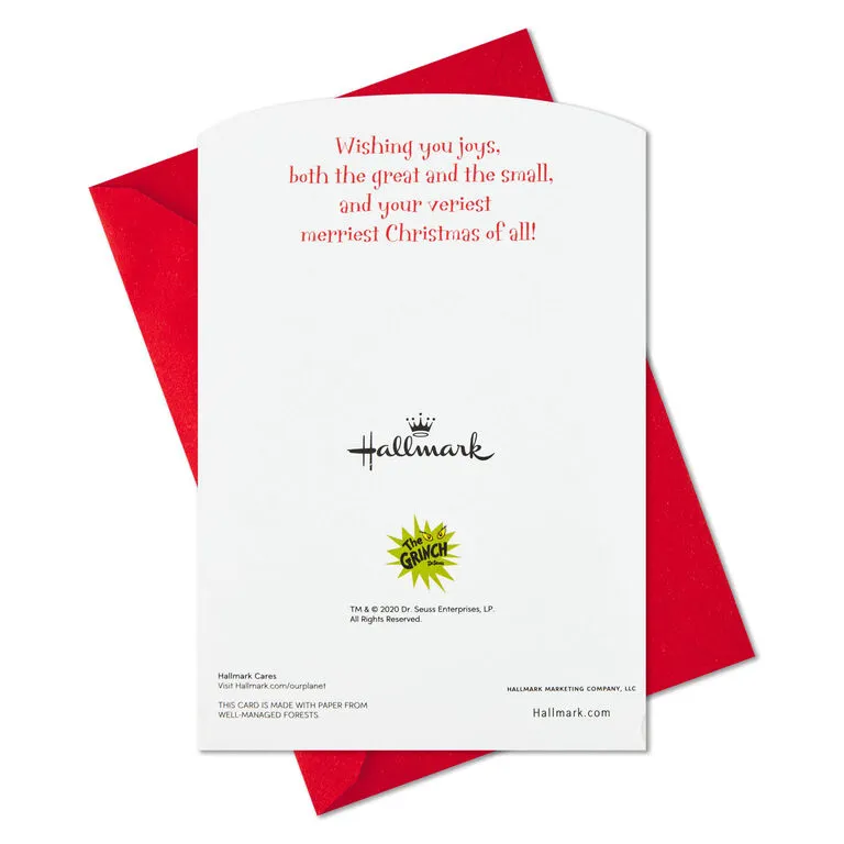 Hallmark Dr. Seuss™ How The Grinch Stole Christmas! 3D Pop-Up Boxed Christmas Cards, Pack Of 8 8 Hallmark Dr. Seuss™ How The Grinch Stole Christmas! 3D Pop-Up Boxed Christmas Cards, Pack Of 8 - Image 6
