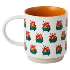 Hallmark Dumpster Fires Funny Mug, 16 Oz. -Hallmark shop Dumpster Fires Funny Coffee Mug 1MUG3529 02
