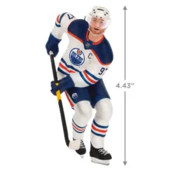 Hallmark NHL® Edmonton Oilers® Connor McDavid Ornament -Hallmark shop Edmonton Oilers Connor McDavid Keepsake Ornament 2299QXI7169 03
