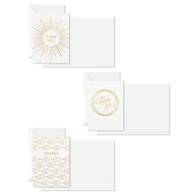 Hallmark Elegant Dimensions Boxed Blank Thank-You Notes Assortment, Pack Of 120 4 Hallmark Elegant Dimensions Boxed Blank Thank-You Notes Assortment, Pack Of 120 - Image 2