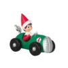 Hallmark The Elf On The Shelf® Race To The Finish Scout Elf™ Ornament -Hallmark shop Elf on the Shelf in Race Car Keepsake Ornament 1799QXI7357 01