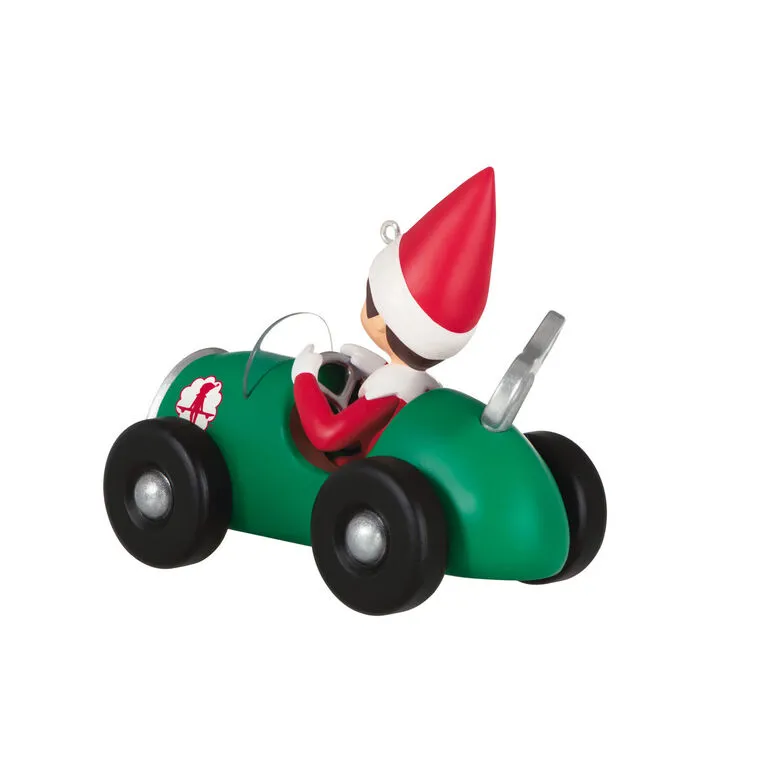 Hallmark The Elf On The Shelf® Race To The Finish Scout Elf™ Ornament 8 Hallmark The Elf On The Shelf® Race To The Finish Scout Elf™ Ornament - Image 6