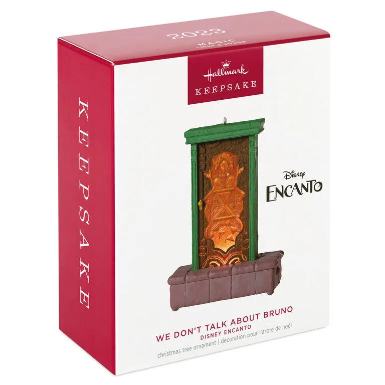 Hallmark Disney Encanto We Don't Talk About Bruno Musical Ornament With Light 6 Hallmark Disney Encanto We Don't Talk About Bruno Musical Ornament With Light - Image 4