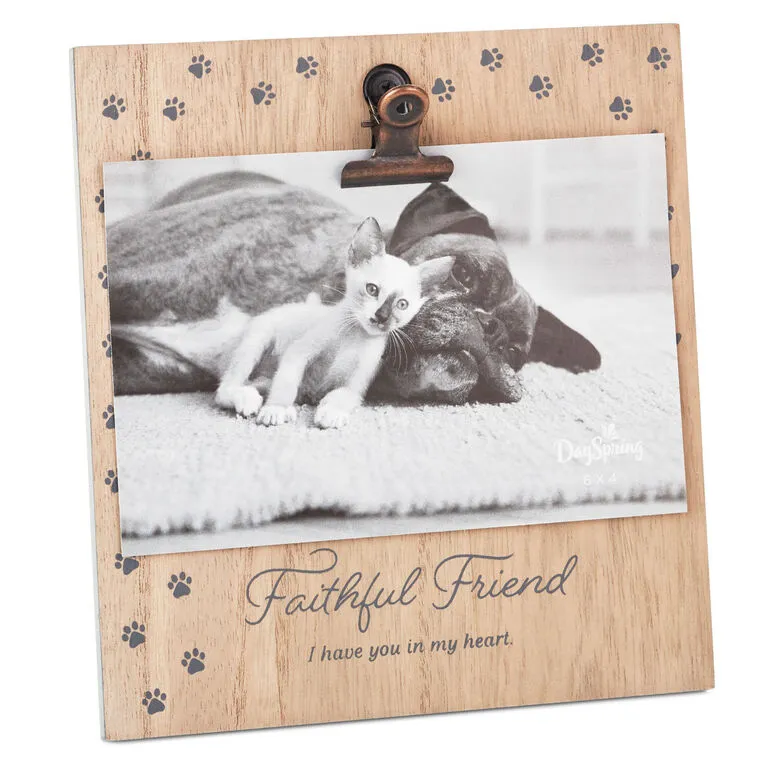 Hallmark Faithful Friend Memorial Clip Picture Frame, 4X6 3 Hallmark Faithful Friend Memorial Clip Picture Frame, 4X6