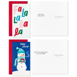 Hallmark Colorful And Casual Money-Holder Boxed Christmas Cards Assortment, Pack Of 36 12 Hallmark Colorful And Casual Money-Holder Boxed Christmas Cards Assortment, Pack Of 36 -Hallmark shop Festive Assorted MoneyHolder Boxed Christmas Cards 5CZE2139 03