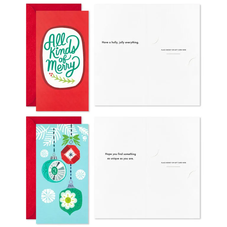 Hallmark Colorful And Casual Money-Holder Boxed Christmas Cards Assortment, Pack Of 36 6 Hallmark Colorful And Casual Money-Holder Boxed Christmas Cards Assortment, Pack Of 36 - Image 4