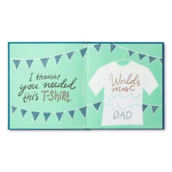 Dad, I Wrote A Book About You Fill-in-the-Blanks Book -Hallmark shop FillintheBlanks Book for Dad 6956 03