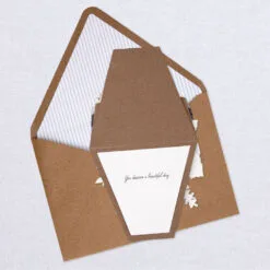 Hallmark Flower Bouquet Beautiful Day Birthday Card -Hallmark shop Floral Bouquet Displayable Birthday Card 1299LAD9483 03