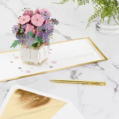 Hallmark Love And Appreciation Flower Bouquet 3D Pop-Up Love Card -Hallmark shop Flower Bouquet 3D PopUp Love Card 1299LAD2838 06