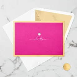 Hallmark Happy Thoughts Flower Bouquet 3D Pop-Up Thinking Of You Card -Hallmark shop Flower Bouquet 3D PopUp Thinking of You Card 1299LAD9644 06