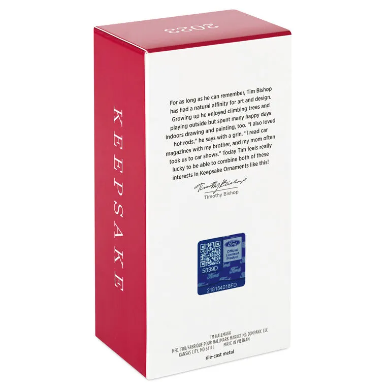 Hallmark 2022 Ford F-150 Lightning 2023 Metal Ornament 7 Hallmark 2022 Ford F-150 Lightning 2023 Metal Ornament - Image 5