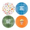 Hallmark Friends Assorted Appetizer Plates, Set Of 4 1 Hallmark Friends Assorted Appetizer Plates, Set Of 4 -Hallmark shop Friends Appetizer Plate Assortment 1PCL1042 01