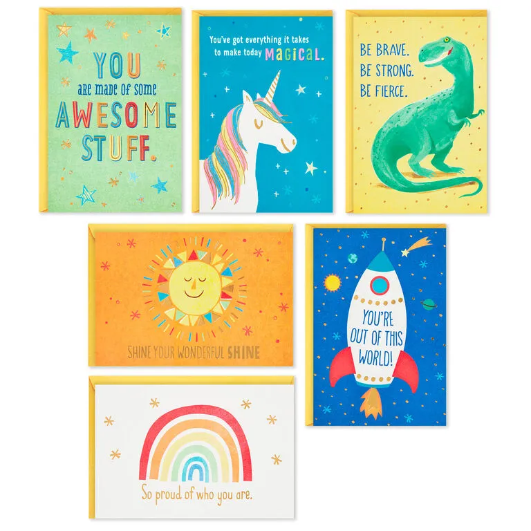 Hallmark Fun Kids Assortment Encouragement Cards, Pack Of 36 4 Hallmark Fun Kids Assortment Encouragement Cards, Pack Of 36 - Image 2