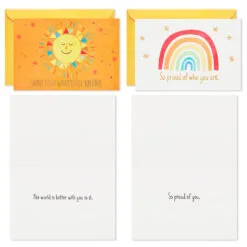 Hallmark Fun Kids Assortment Encouragement Cards, Pack Of 36 12 Hallmark Fun Kids Assortment Encouragement Cards, Pack Of 36 -Hallmark shop Fun Kids Assortment Encouragement Cards 5STZ1140 03