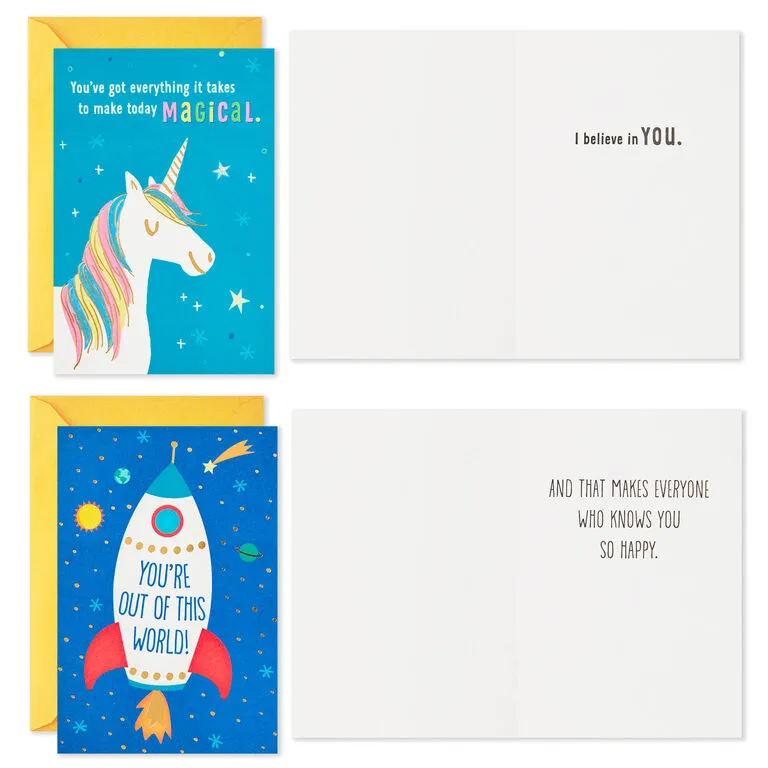 Hallmark Fun Kids Assortment Encouragement Cards, Pack Of 36 7 Hallmark Fun Kids Assortment Encouragement Cards, Pack Of 36 - Image 5